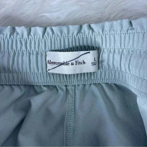 Abercrombie & Fitch Green Drapey Utility Jogger Size Large - Picture 3 of 7
